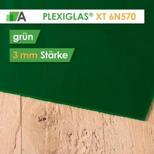 PLEXIGLAS® XT Stärke 3 mm grün 6N570 