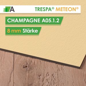 TRESPA® METEON® Champagne - A05.1.2 - Stärke 8mm - 3050 x 1530
