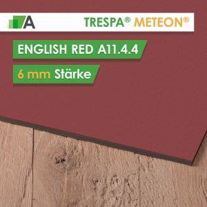 TRESPA® METEON® English Red - A11.4.4 - Stärke 6mm - 4270 x 2130