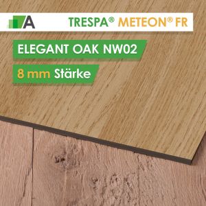 TRESPA® METEON® FR Elegant Oak - NW02 - Stärke 8mm - 3650 x 1860