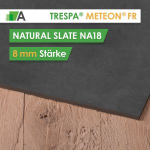 TRESPA® METEON® FR Natural Slate - NA18 - Stärke 8mm - 2135 x 2130