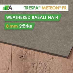 TRESPA® METEON® FR Weathered Basalt - NA14 - Stärke 8mm - 3650 x 1860