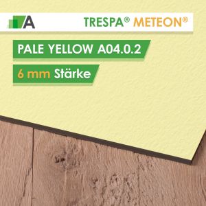 TRESPA® METEON® Pale Yellow - A04.0.2 - Stärke 6mm - 3050 x 1530