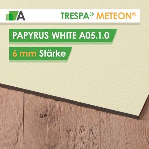 TRESPA® METEON® Papyrus White - A05.1.0 - Stärke 6mm - 4270 x 2130