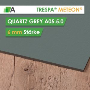 TRESPA® METEON® Quartz Grey - A05.5.0 - Stärke 6mm - 4270 x 2130