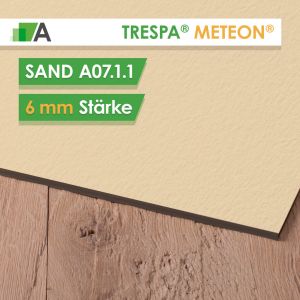 TRESPA® METEON® Sand - A07.1.1 - Stärke 6mm - 3650 x 1860