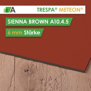 TRESPA® METEON® Sienna Brown - A10.4.5 - Stärke 6mm - 2550 x 1860