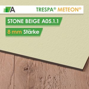 TRESPA® METEON® Stone Beige - A05.1.1 - Stärke 8mm - 3650 x 1860