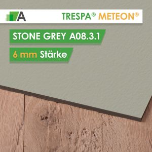 TRESPA® METEON® Stone Grey - A08.3.1 - Stärke 6mm - 3650 x 1860