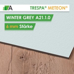 TRESPA® METEON® Winter Grey - A21.1.0 - Stärke 6mm - 3650 x 1860