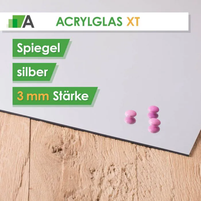 65 x 50 cm Acryl-Spiegel/Plexiglas-Spiegel 3mm XT